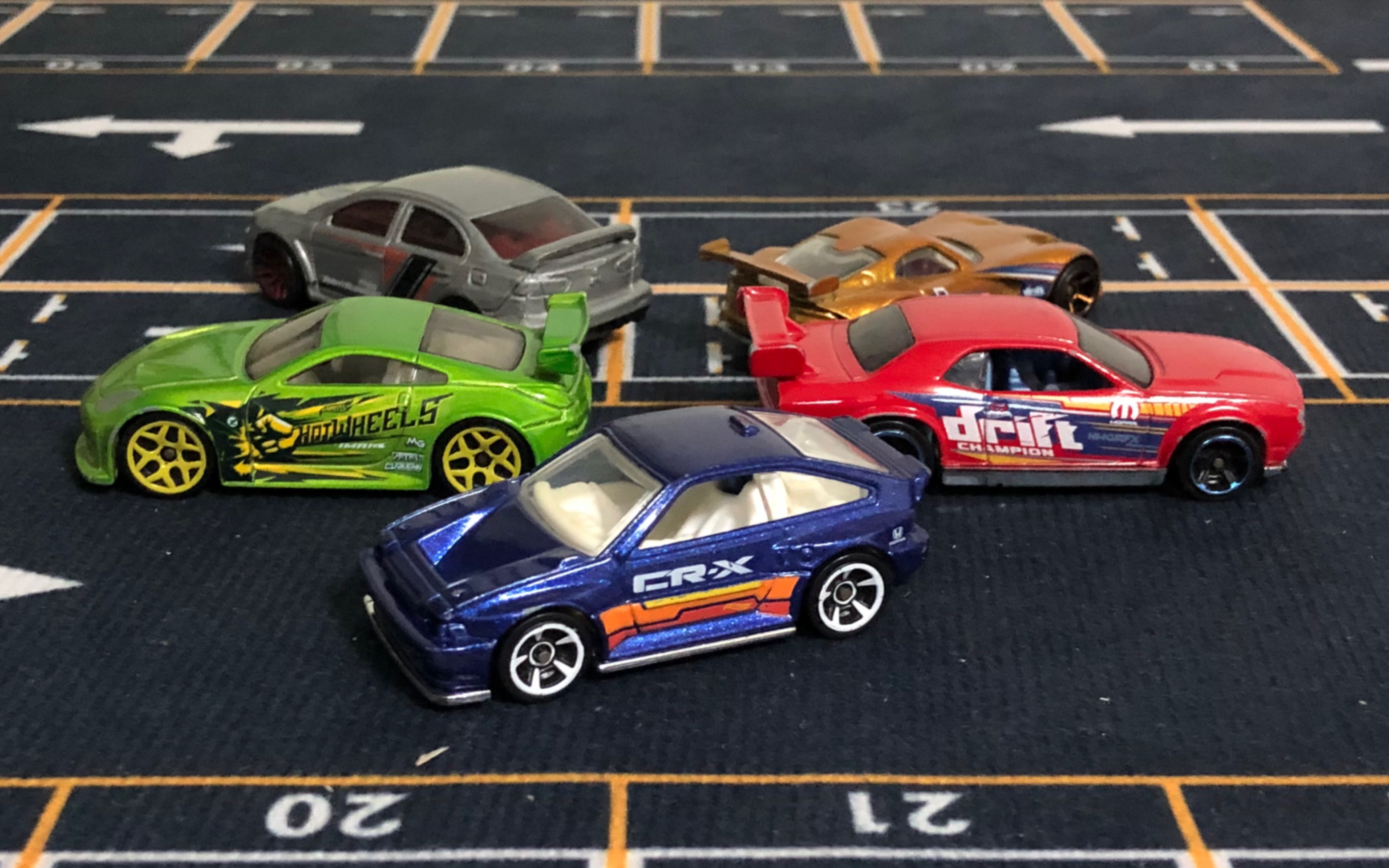 风火轮 hotwheels 本田 cr-x