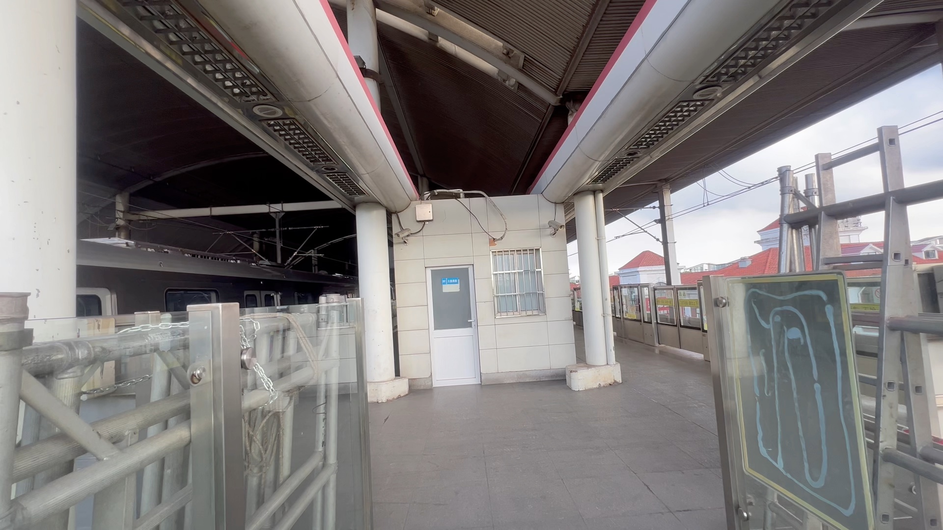 上海地铁一号线富锦路站01a07钢铁侠二世01086#三道空放,01a06钢铁侠