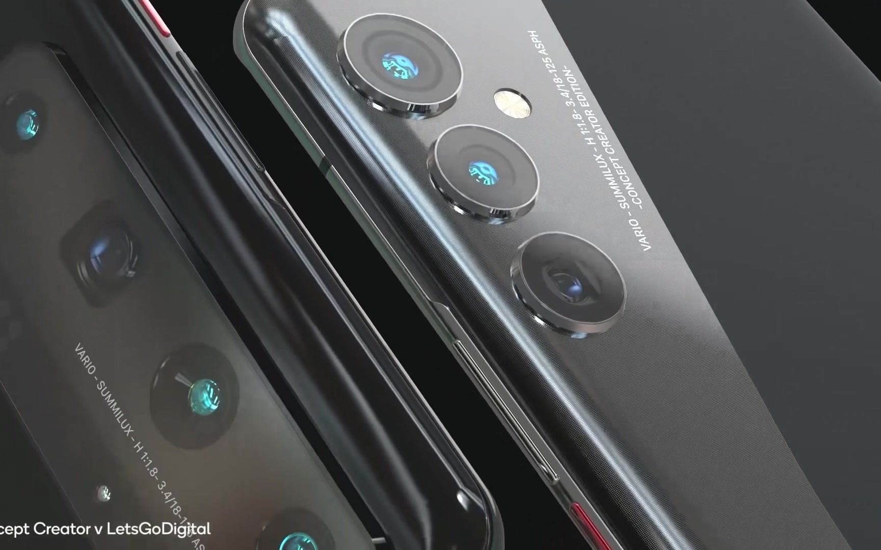 youtube播放量最高的华为p50渲染图