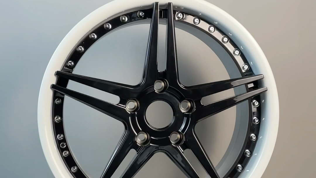 定制双片 锻造轮毂 五幅经典 简约大气