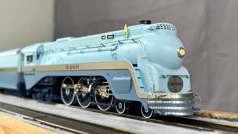 1.5万的HO比例铜车D&RGW L-105 挑战者试车｜蒸汽火车模型_哔哩哔哩_ 