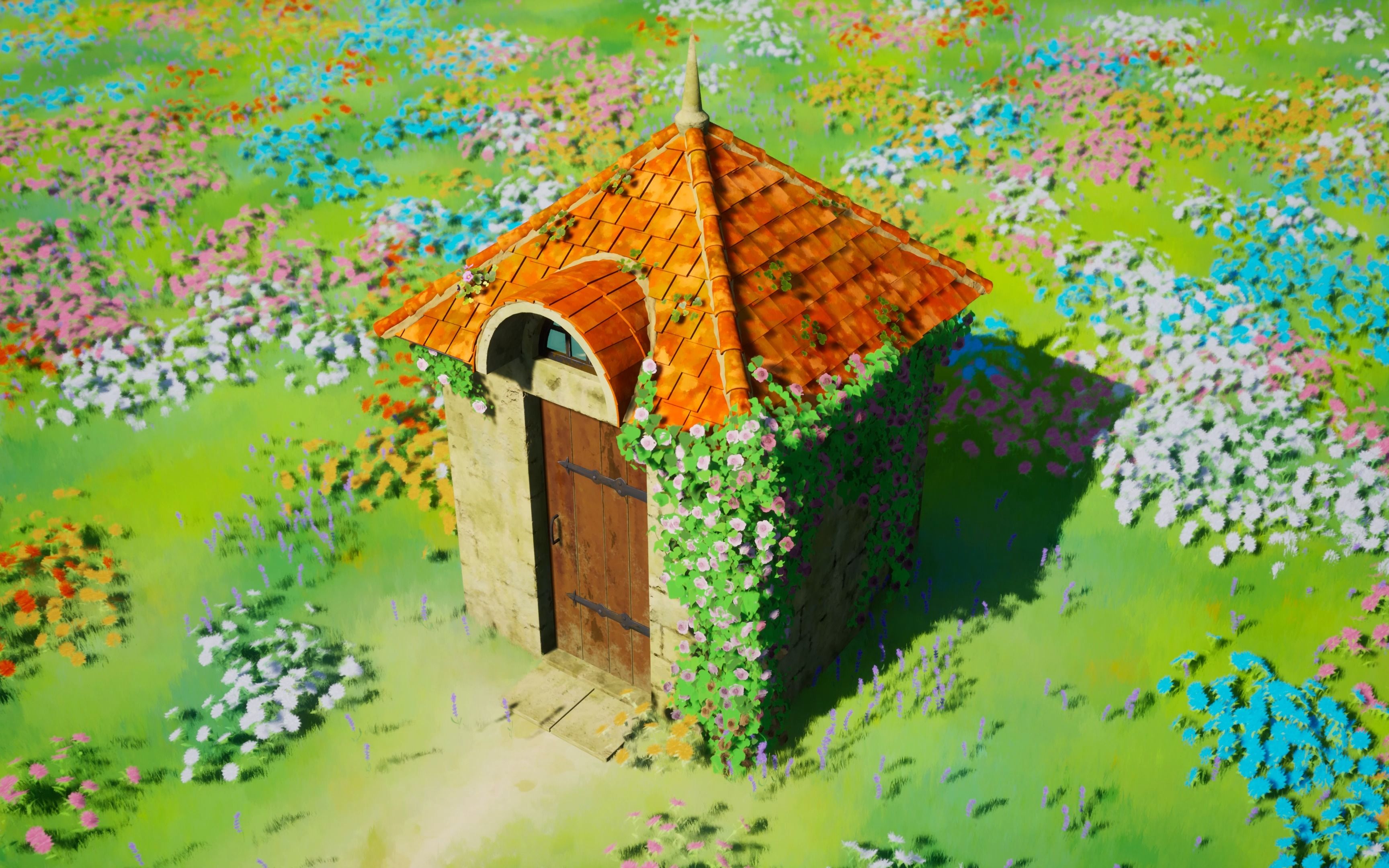 哈尔的移动城堡秘密花园