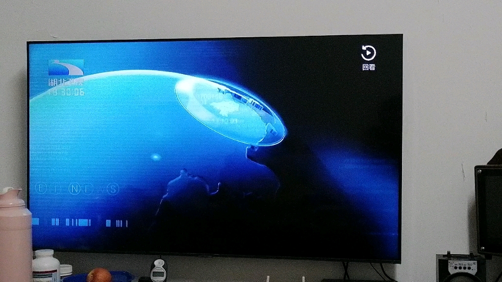 (有报时器的频道又少了一个)和湖北卫视报时器说再见