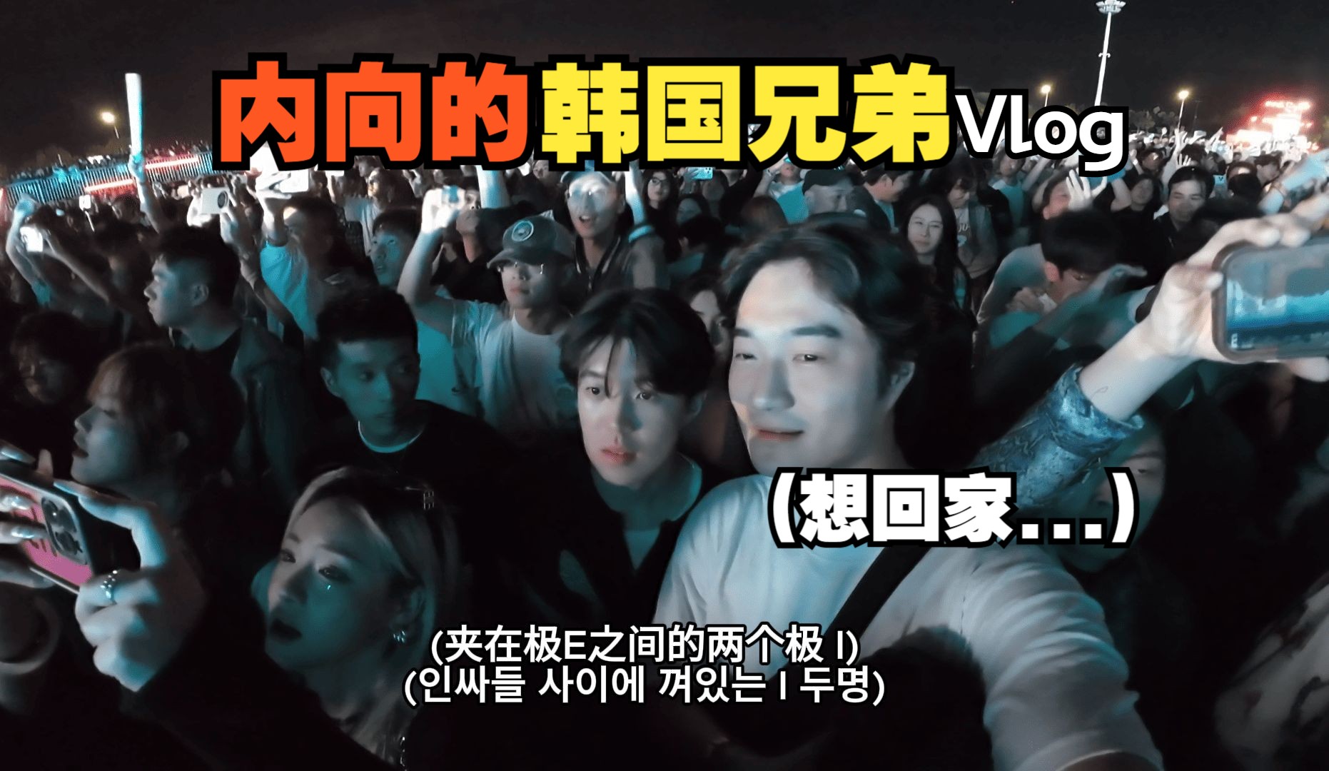 如果极i的两个韩国兄弟去中国最火的音乐会的话? 上海风暴电音节