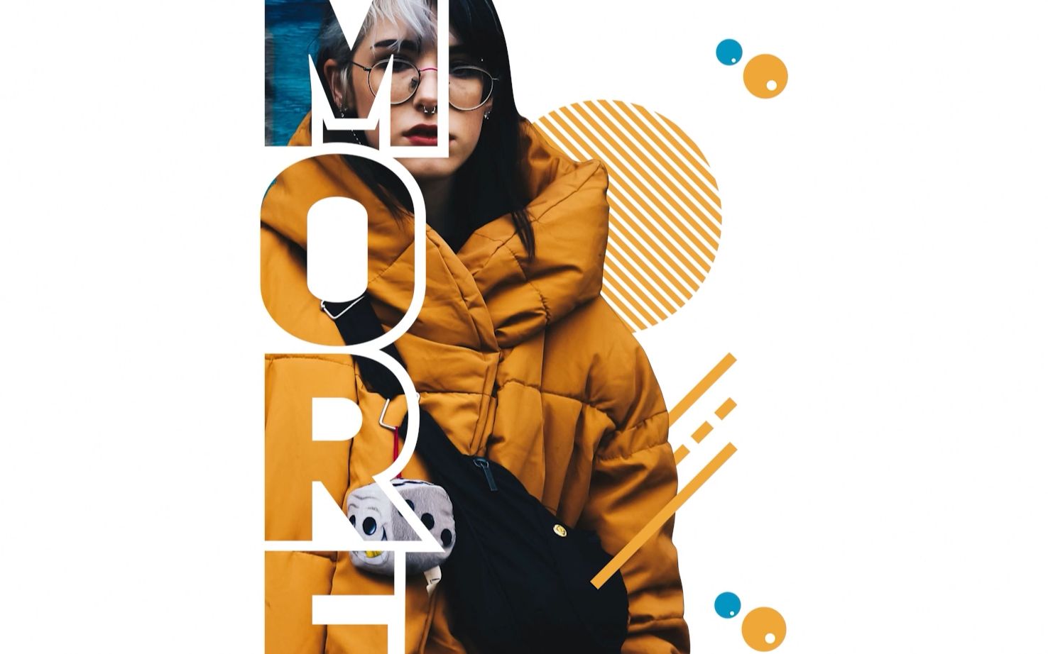 coreldraw中的文本掩蔽效果cdr海报设计