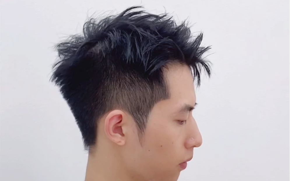 二八分发型男韩版图片