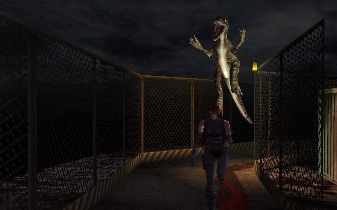 [图]ps1模拟器duckstation测试：恐龙危机1(dino crisis)