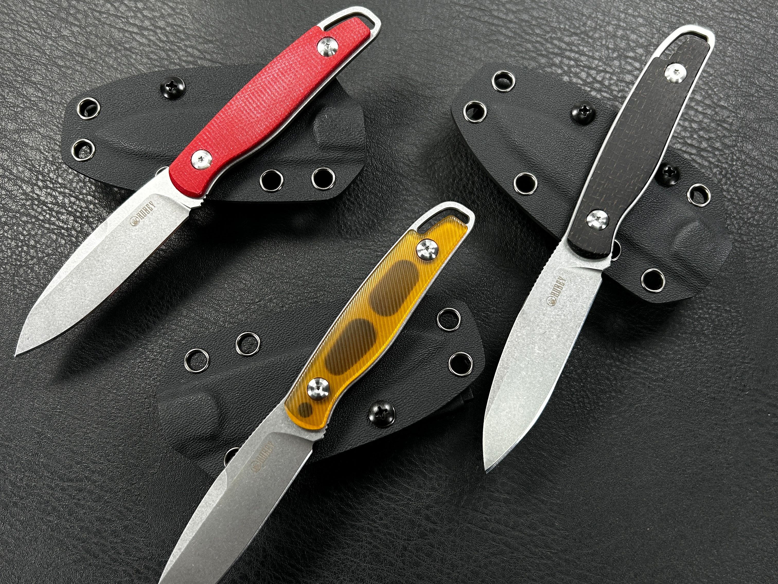 kubey酷备ku357系列14c28n钢一体龙骨小直刀 米卡塔,pei柄