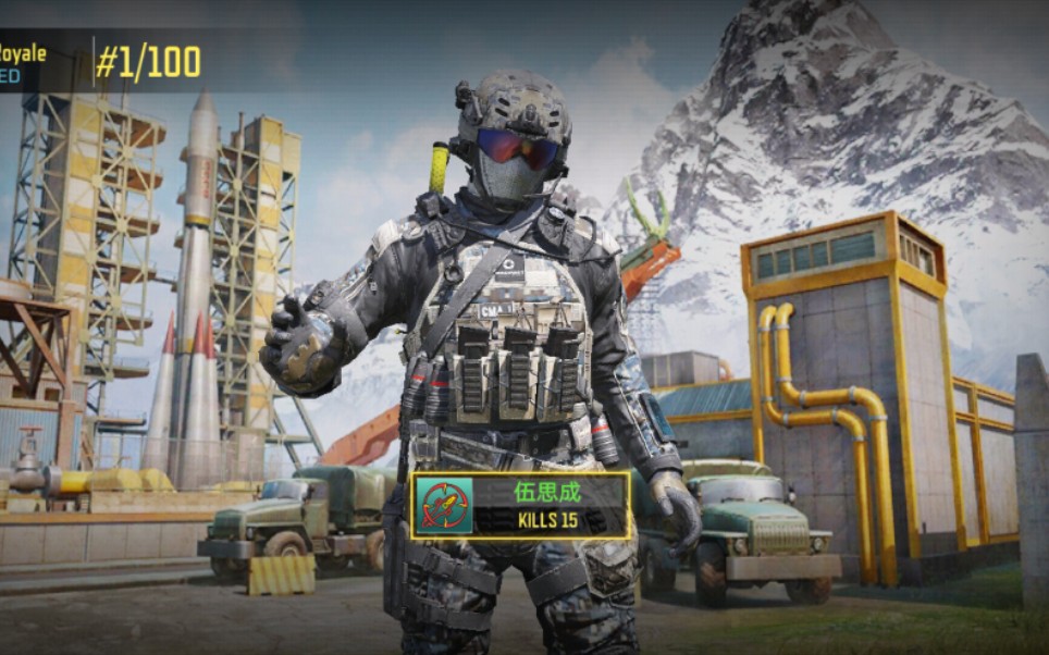 玩和平精英就图一乐,真技术还得看我cod手游(韩服)_哔哩哔哩 (゜-゜)