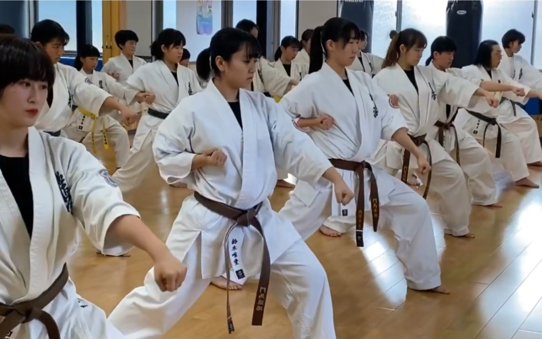 【极真活动】2020年女子空手道Kata型交流会 极真会馆 门马道场ⷤ𘖧•Œ总极真哔哩哔哩bilibili