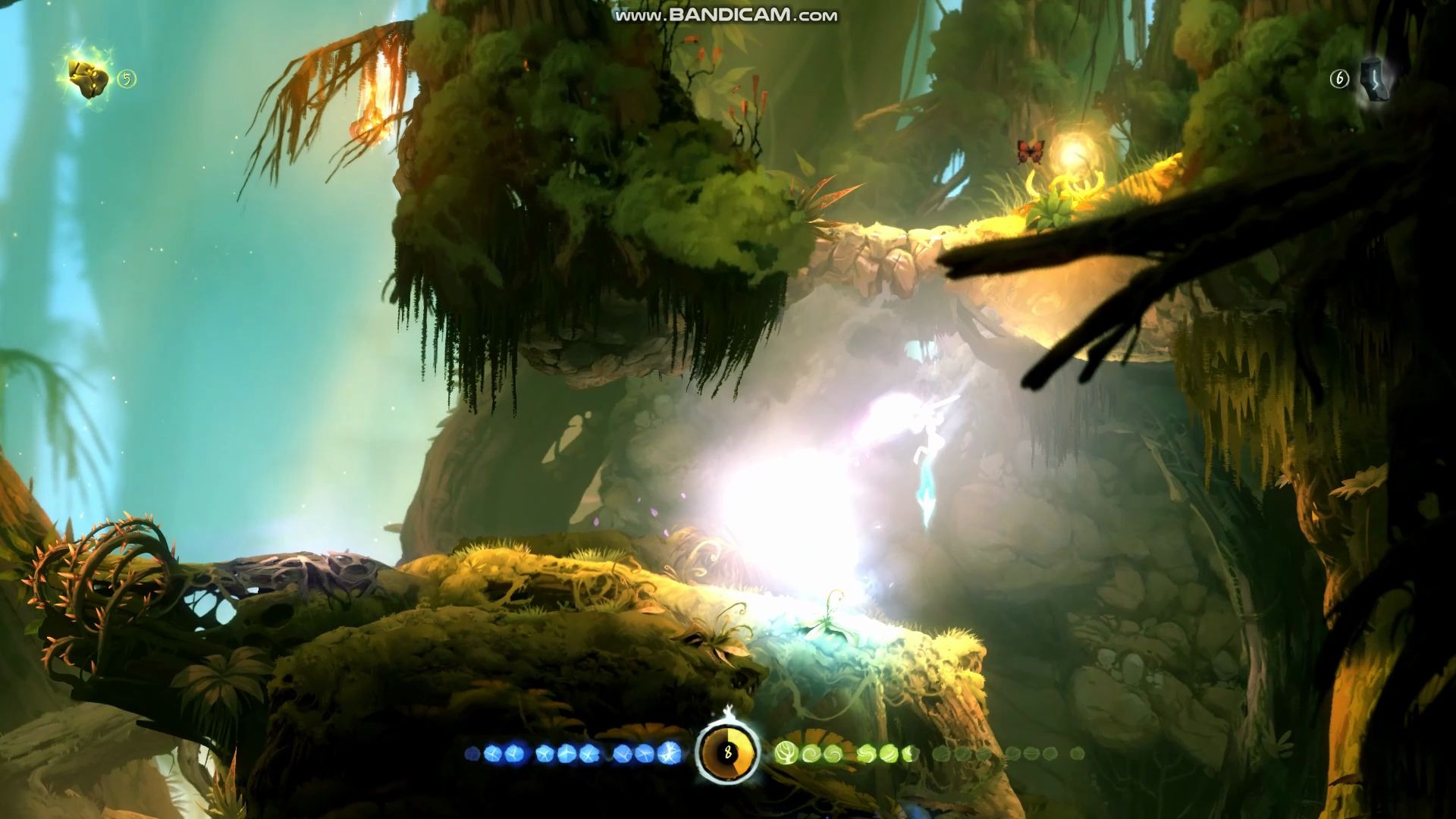 oride奥日与黑暗森林终极版--抛射子弹的双猛击