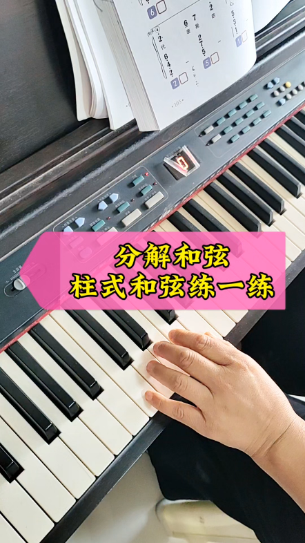 柱式和弦分解和弦练习,打卡坚持学习,持之以恒卓越正版包邮 最爱唱的