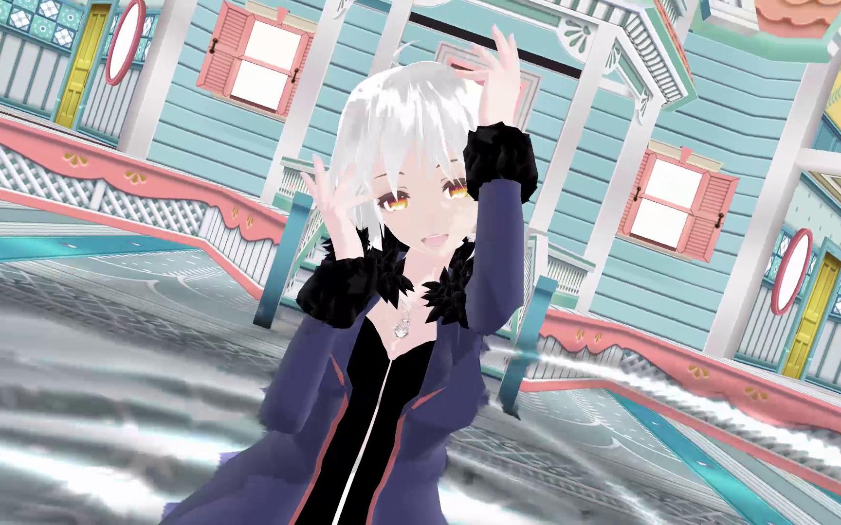 【MMD】FGO黑贞德 Addiction哔哩哔哩bilibili