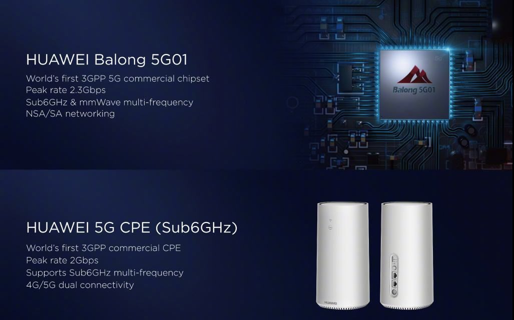 2018.02.25华为正式向全球发布首款5G芯片巴龙(balong) World's first 5G chipset Huawei Balong 5G01哔哩哔哩bilibili