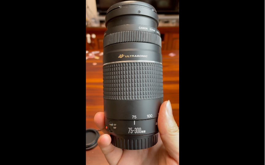 【一人一镜】佳能 75-300mm 三代 镜片完美 对焦完好