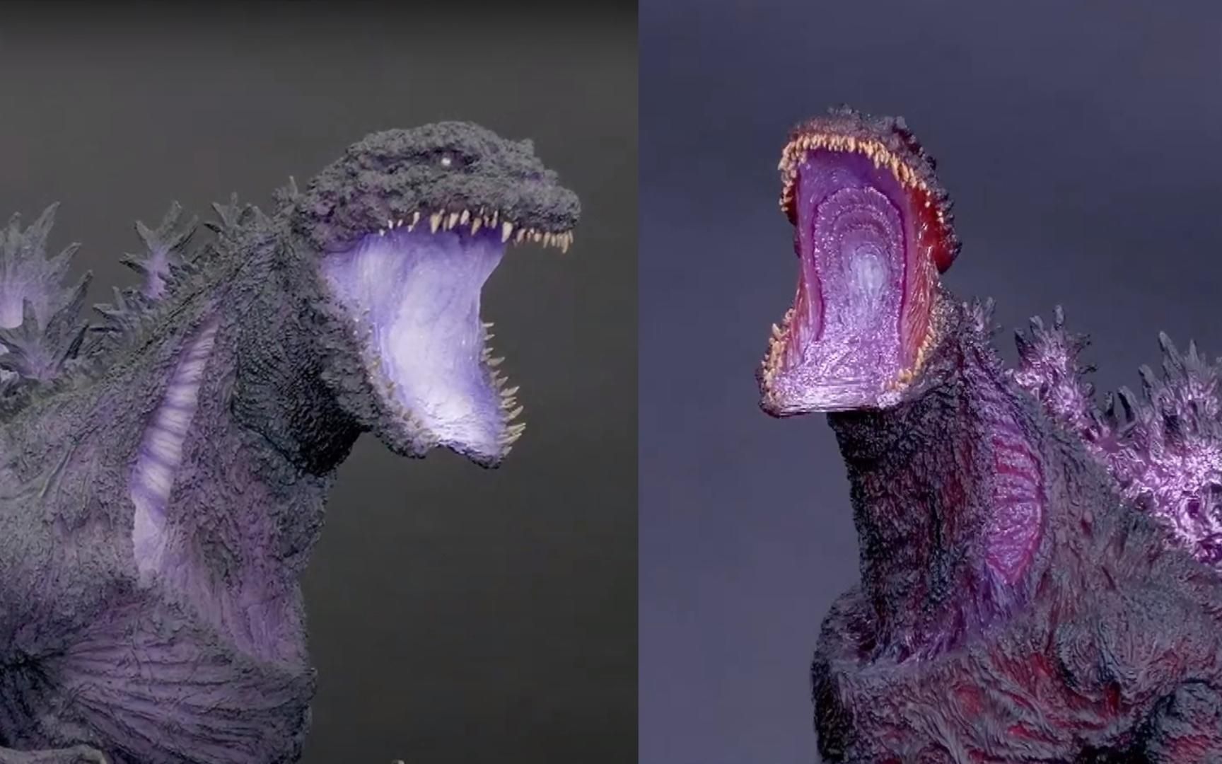 【哥斯拉商店11.3直播p2】xplus紫背2016抽选 & 第四形态觉醒样品