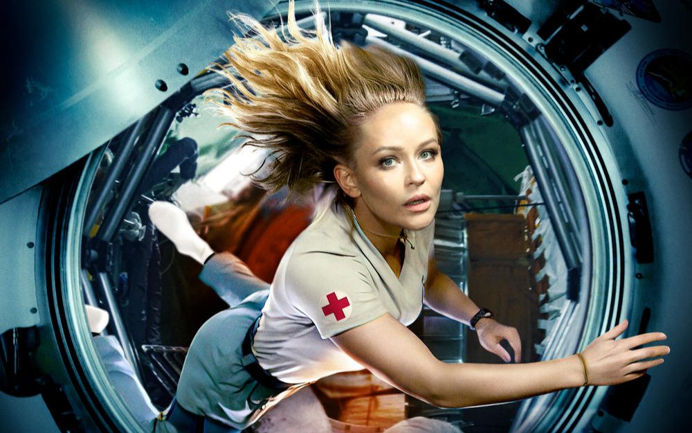 俄罗斯在国际空间站取景拍摄的电影《挑战》首曝预告,2023年4月12日