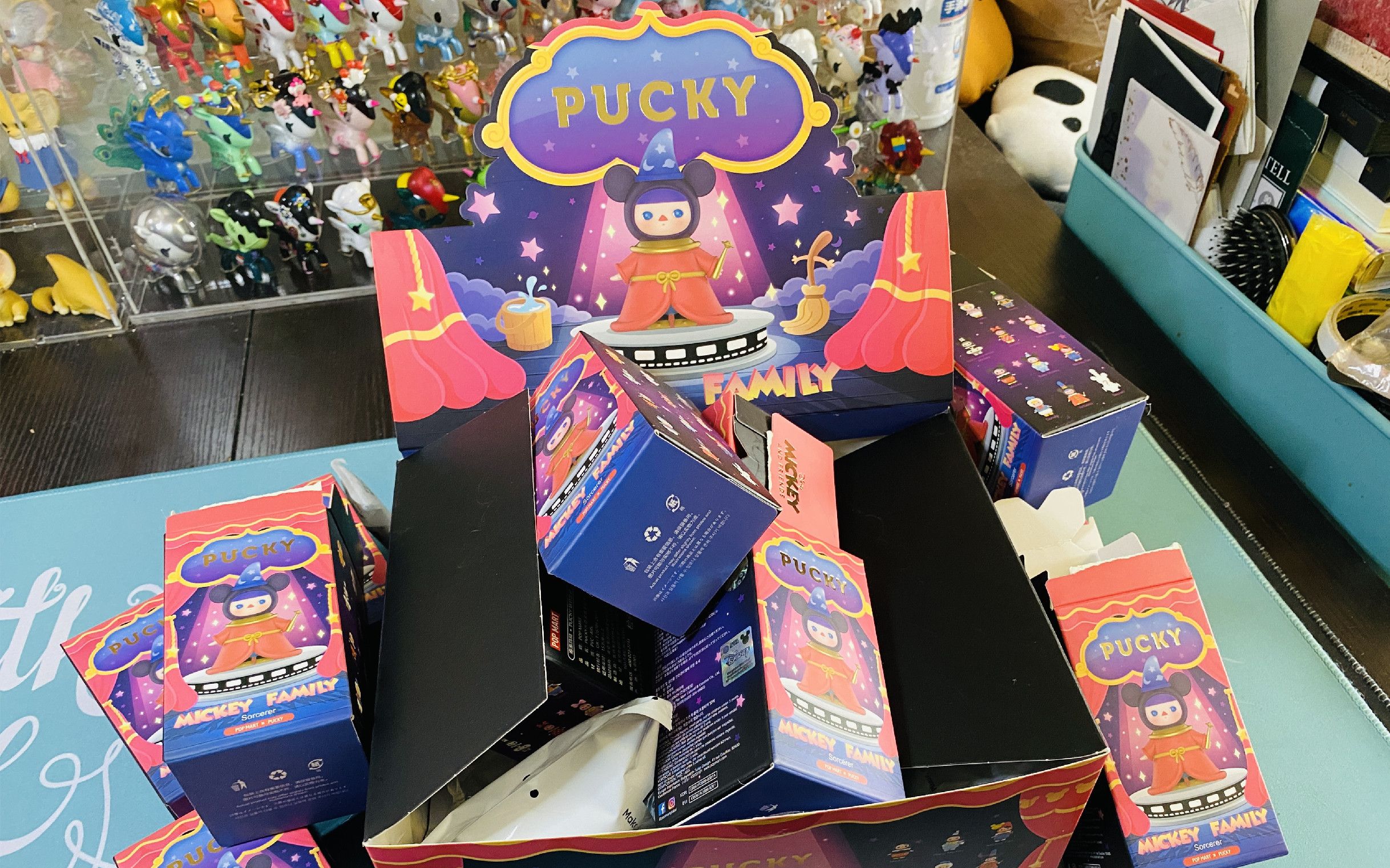 【盲盒评测】b站端盒首拆 popmart泡泡玛特 毕奇米奇家族系列