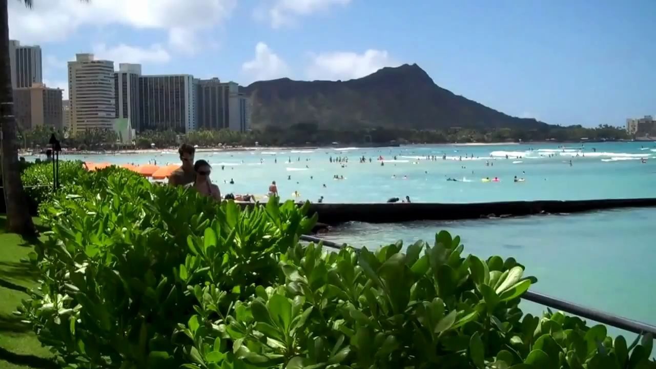 美国夏威夷Waikiki海滩Sheraton酒店2哔哩哔哩bilibili