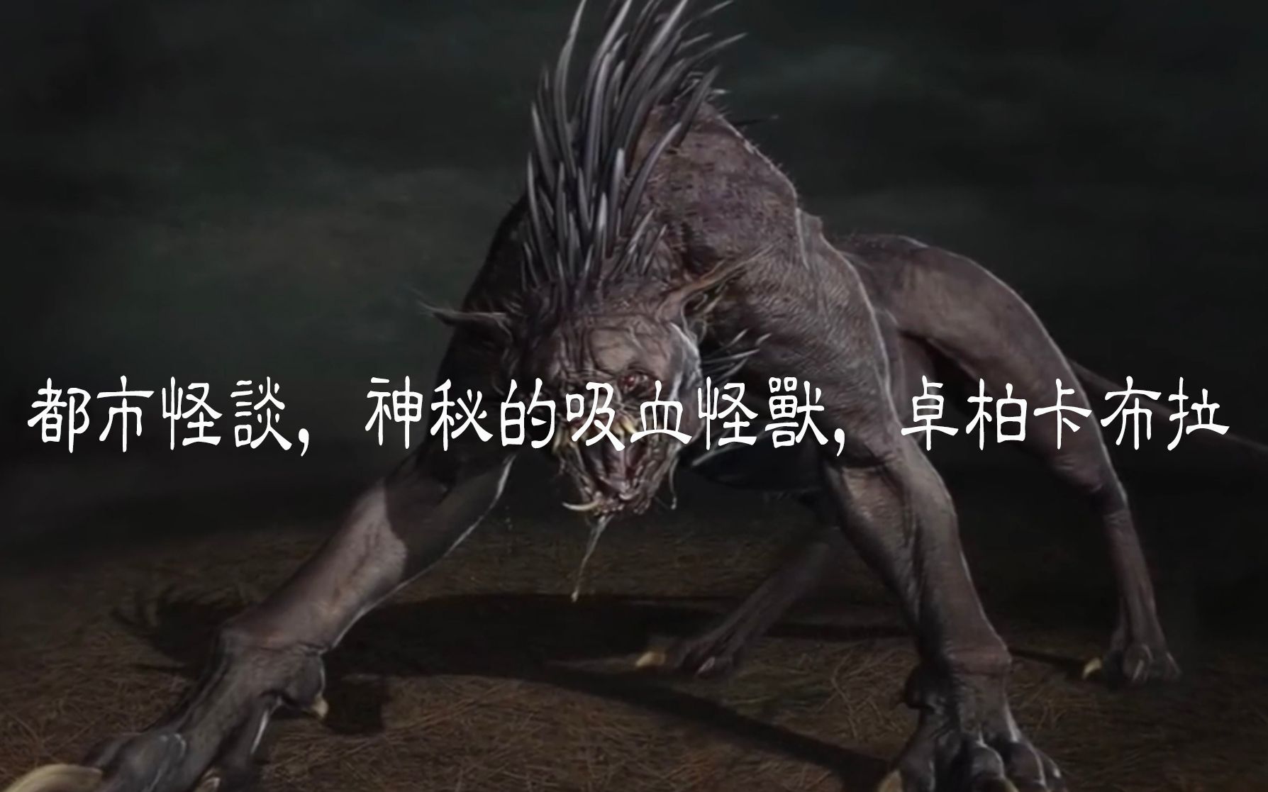 都市怪谈神秘的吸血怪兽卓柏卡布拉