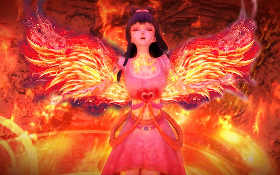 精灵梦叶罗丽:火领主把王默推进火海,王默激发火焰力量涅盘重生_哔哩