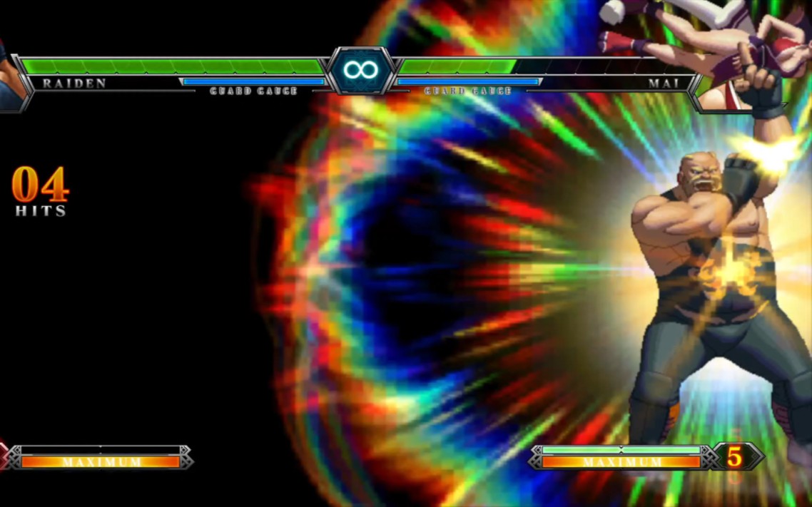 拳皇13雷电最简单练习