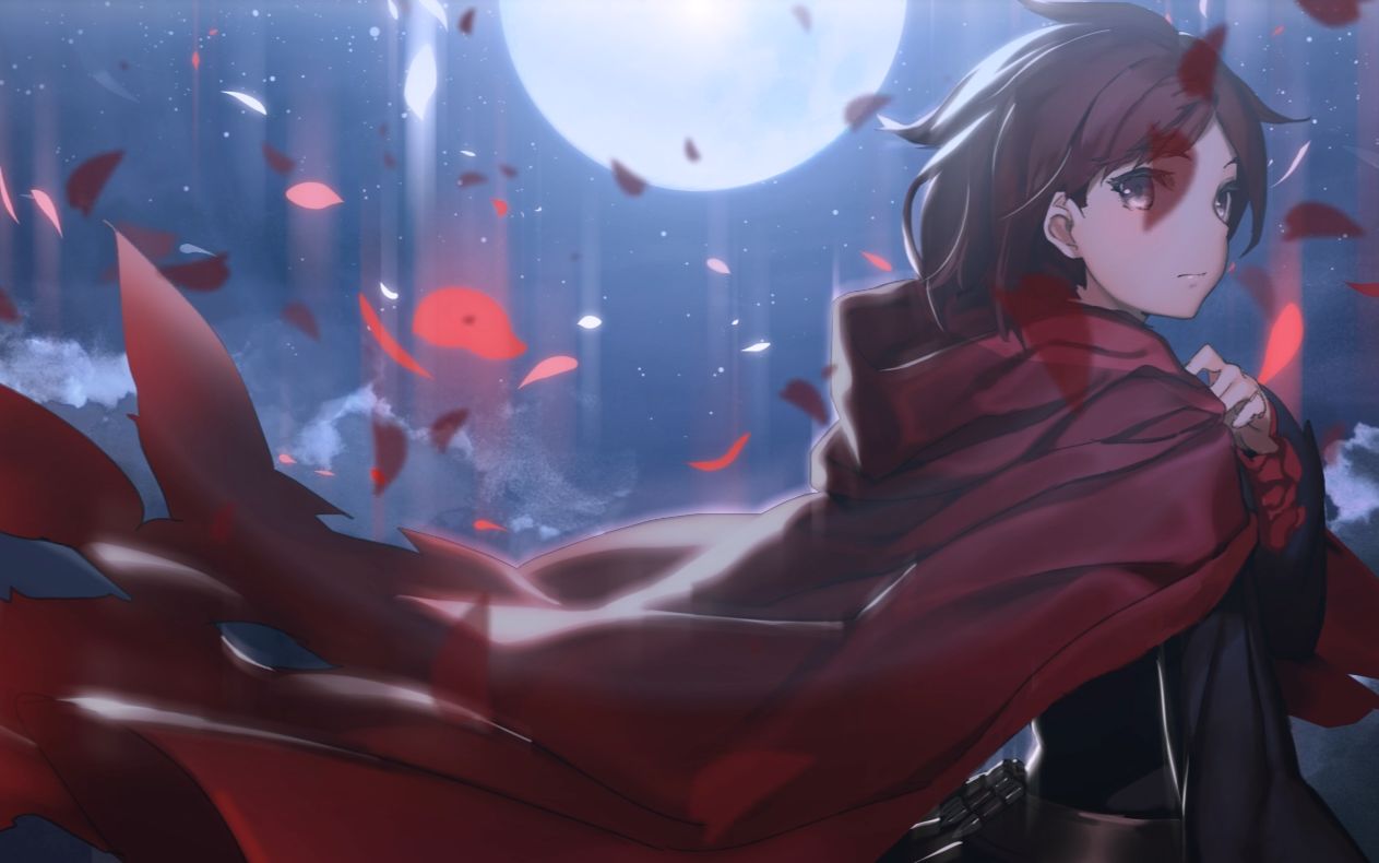 rwby不落的破碎之月永恒的新月玫瑰