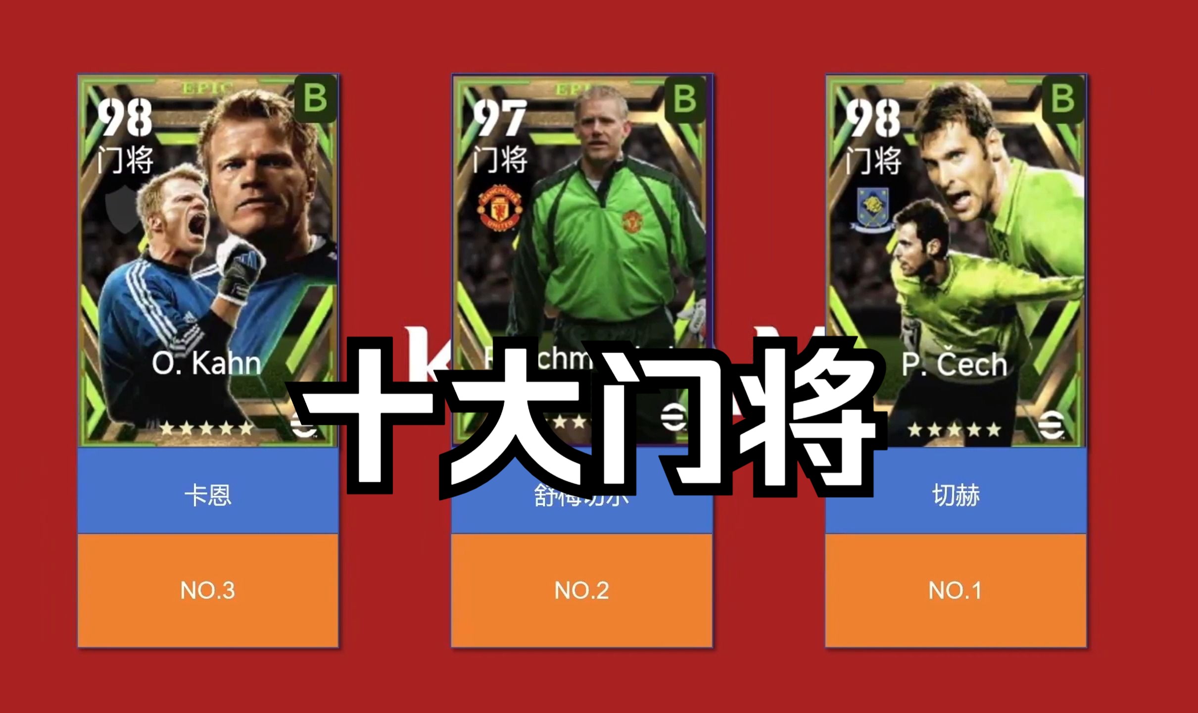 【实况足球】efootball2024国际服十大热门,门将