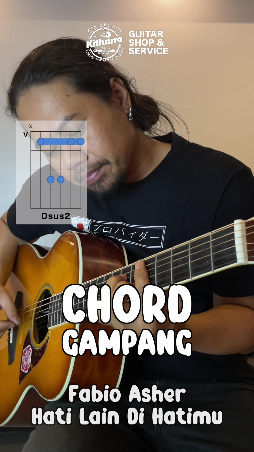 chord gampang lagu "fabio asher hati lain di hatimu".