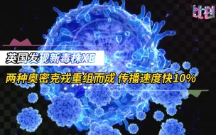 Descargar video: 英国发现新毒株XE：两种奥密克戎重组而成 传播速度快10%