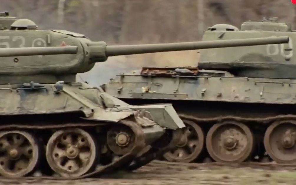 德国虎式t34坦克的噩梦到处是t34的残骸和烧焦的坦克兵