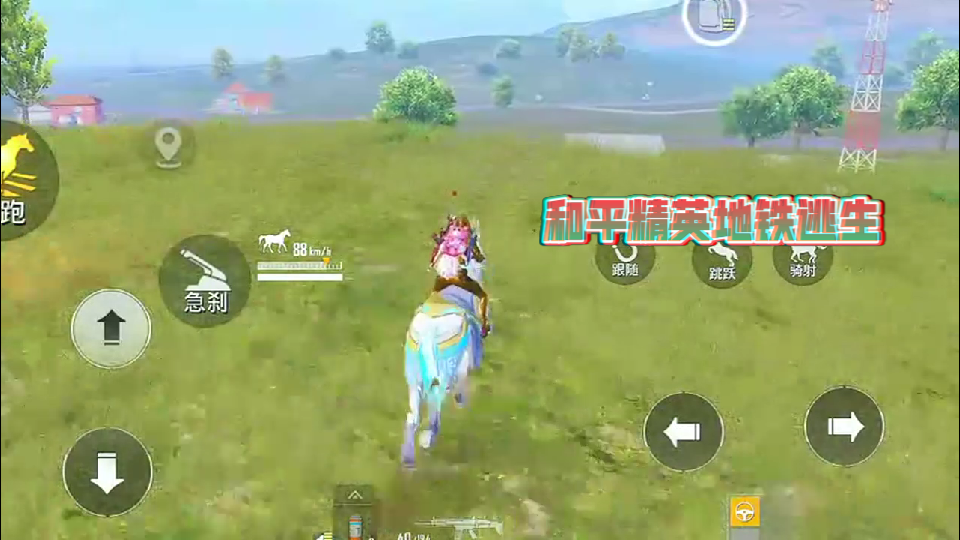 单人四排成功吃鸡喷子小新 只玩喷子的小新和平精英地铁逃生-3