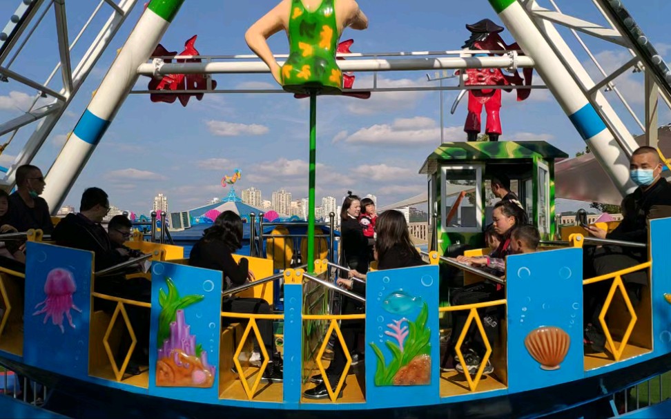 遂宁 圣莲岛 海盗船