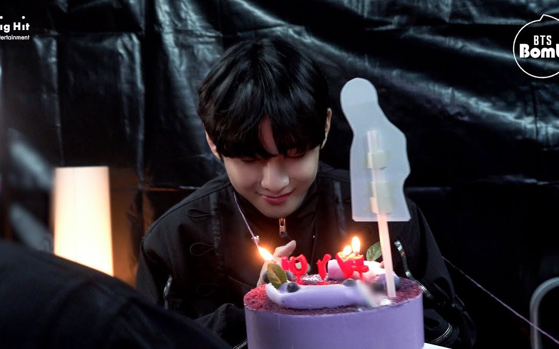 防弹少年团金泰亨生日惊喜 - bts v