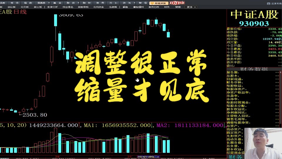 20241116A股大盘分析讲解视频 上证指数走势分析预测 深证成指 创业板指数 今日大盘走势分析 最新 a股行情 今日股市行情分析 科创50 北证50 股哔哩哔...