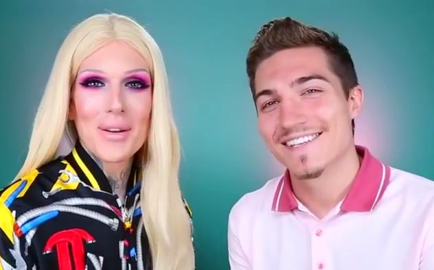 给男朋友画烟熏妆和高光是一种怎样的体验@唯美美妆 jeffree star