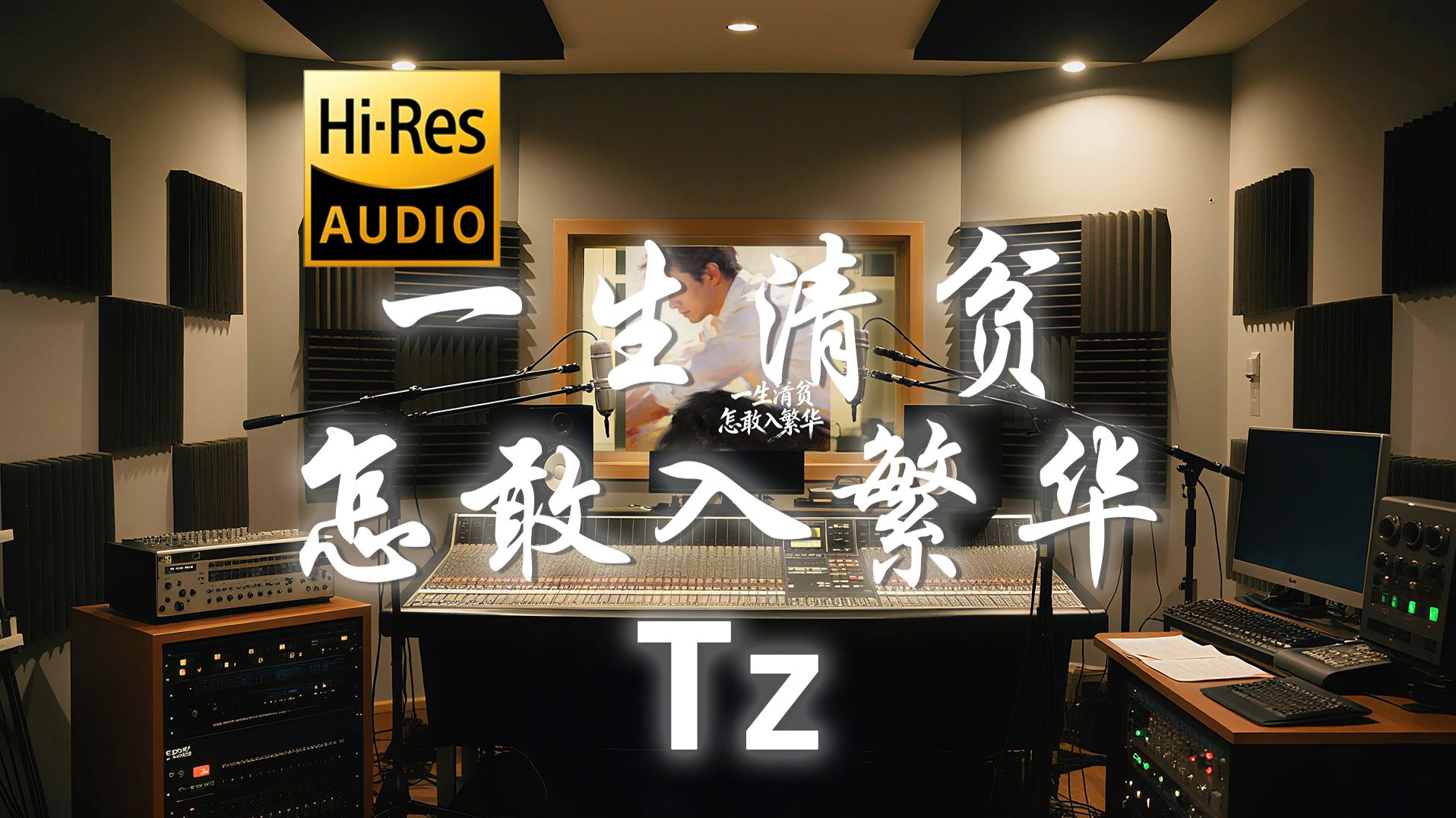 【??-???·无损】Tz《一生清贫怎敢入繁华》歌词纯享版 - “我一生清贫怎敢入繁华  两袖清风怎敢误了她”