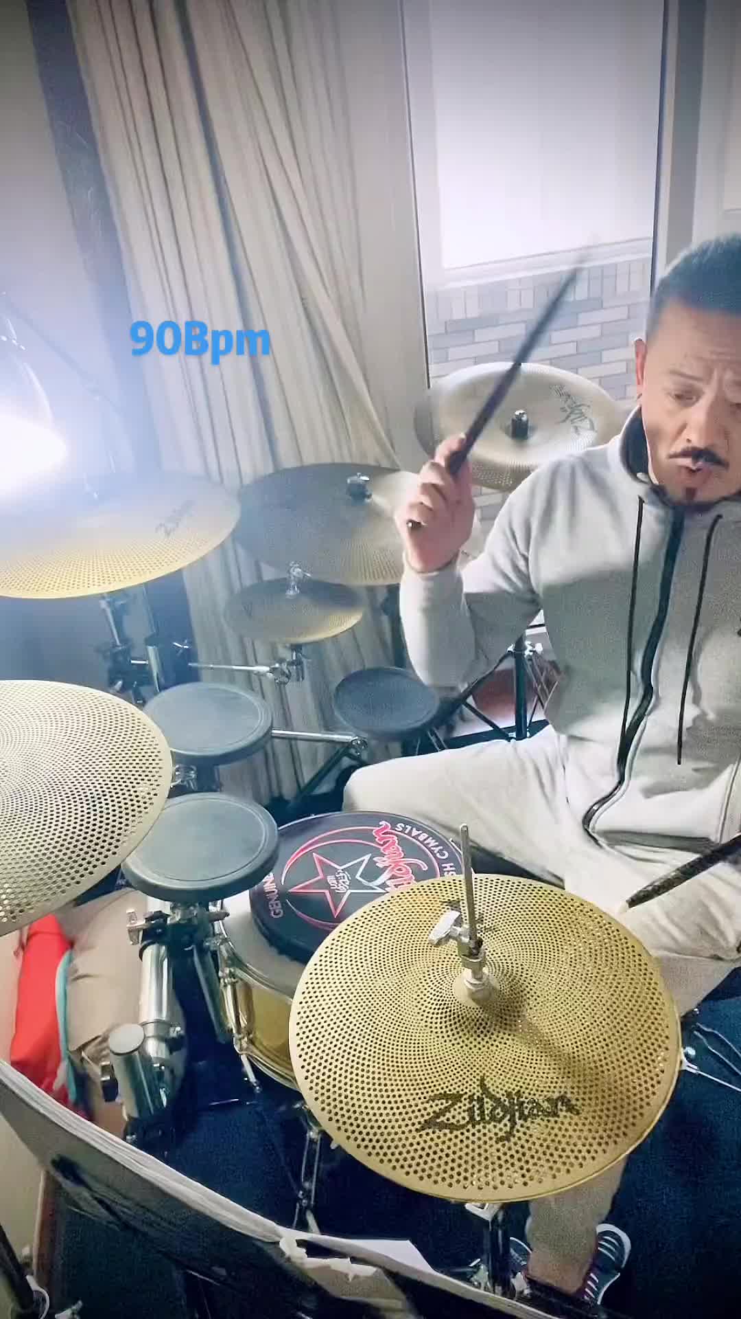 备课结束鼓手王澜练鼓日常日常vlog