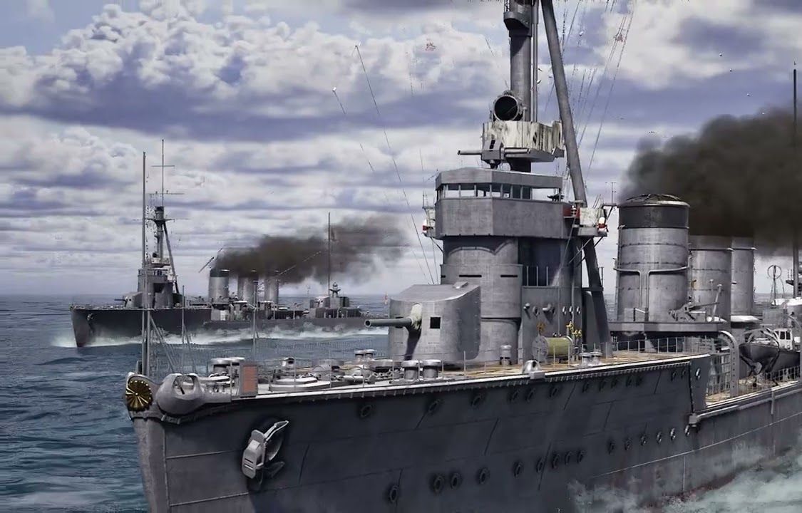 【宮間めさ】轻巡洋舰『天龙』『龙田』 3dcg