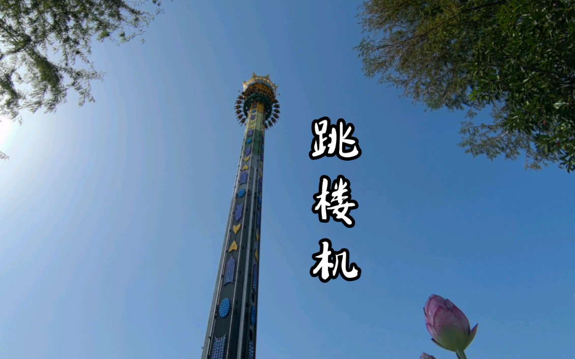 【遊樂園】跳樓機 手機被扣了 沒有第一視角