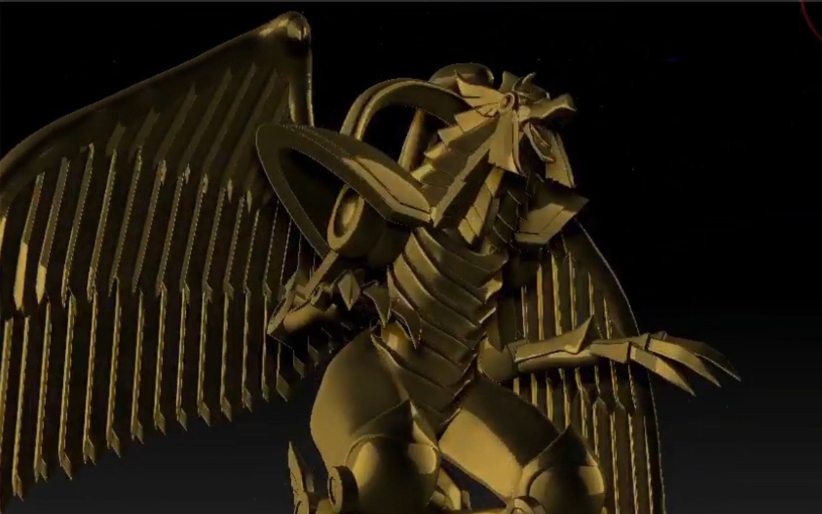 【3d制作】拉の翼神龙
