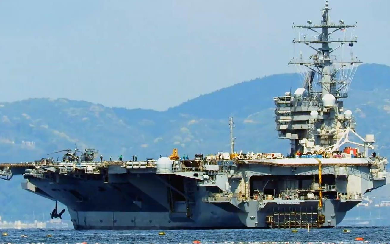 【美国海军】尼米兹级核动力航空母舰"罗纳德·里根"号(cvn-76)维护