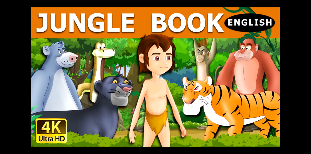 森林王子(828Jungle Book) 英语睡前童话故事哔哩哔哩bilibili