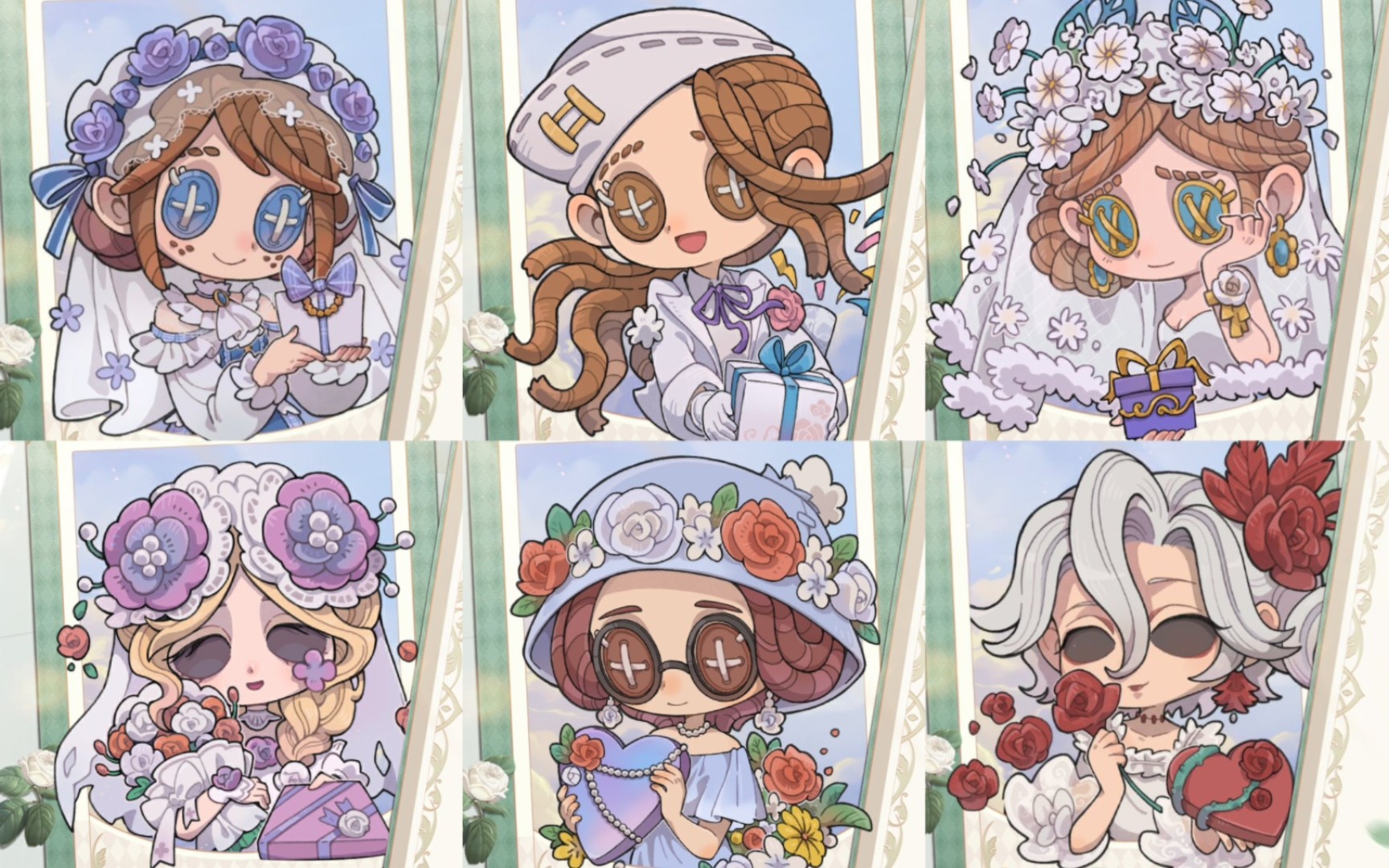 【第五人格】白色情人节话题特殊消息整理(带翻译)