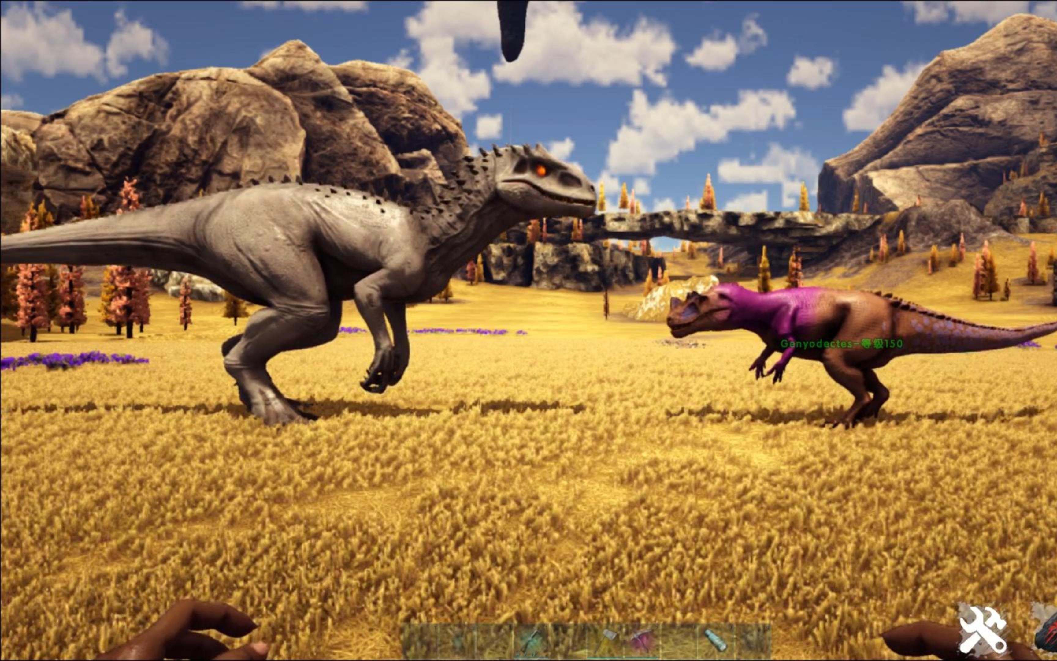 【方舟】模组生物vs:锐颌龙(史前野兽)