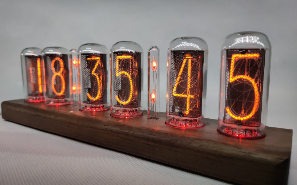 diy前苏联产in18辉光管时钟