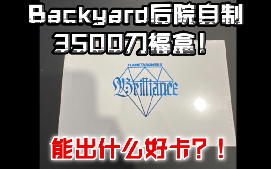 【DubNation】第2101期: 3500刀的福盒!Backyard后院自制单盒3500刀福盒能出什么好卡?!哔哩哔哩bilibili