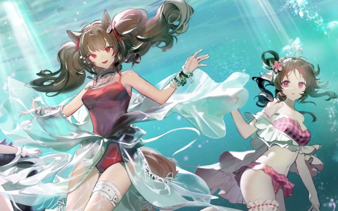 【明日方舟/国际服】羊厨油管主polarisu看艾雅法拉皮肤