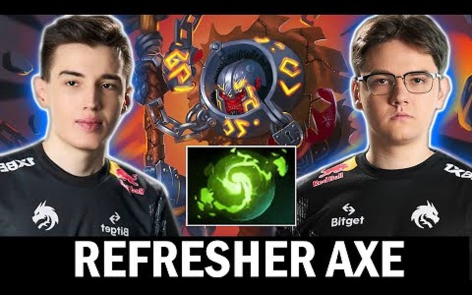 [dota2] 直接把yatoro给关了!collapse 招牌斧王对阵好队友的小骷髅!