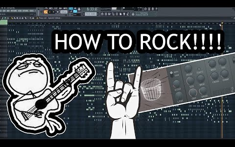 用FLSTUDIO制作摇滚哔哩哔哩bilibili